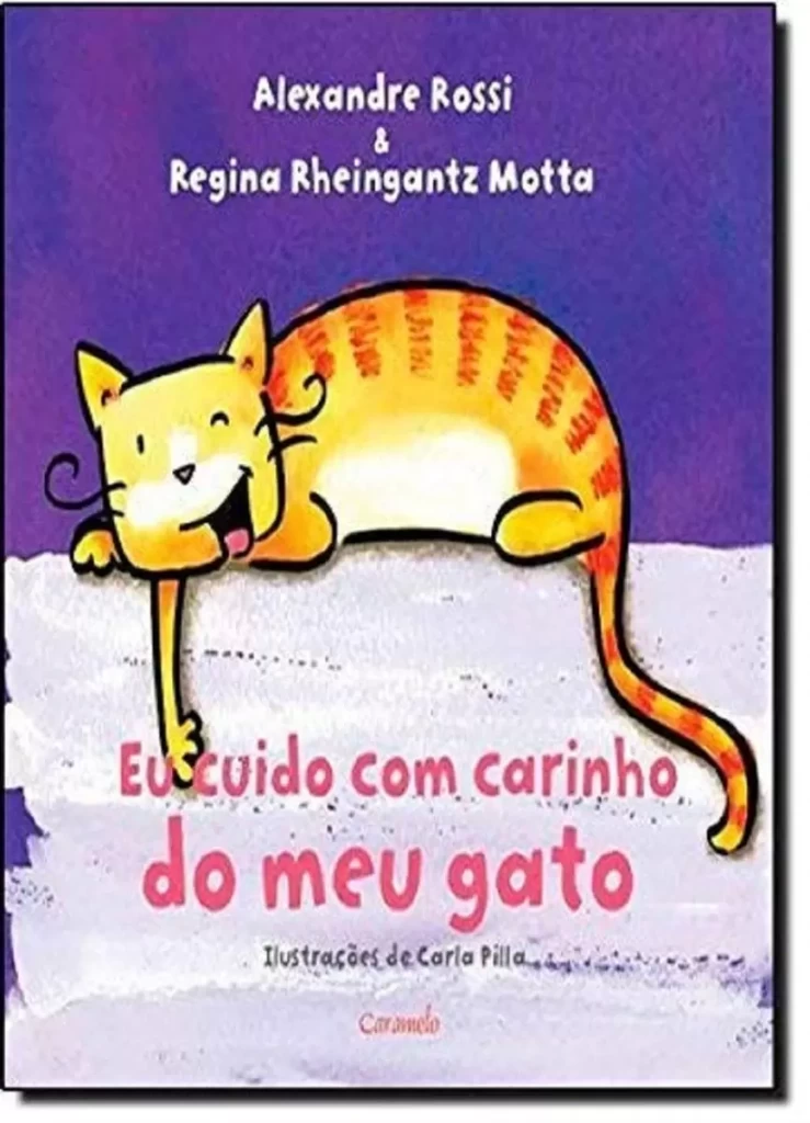 Eu cuido com carinho do meu gato